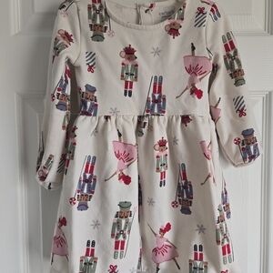 Carter's 3T Nutcracker Print Kids Dress